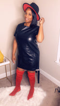 Load image into Gallery viewer, Angel&#39;s leather dress
